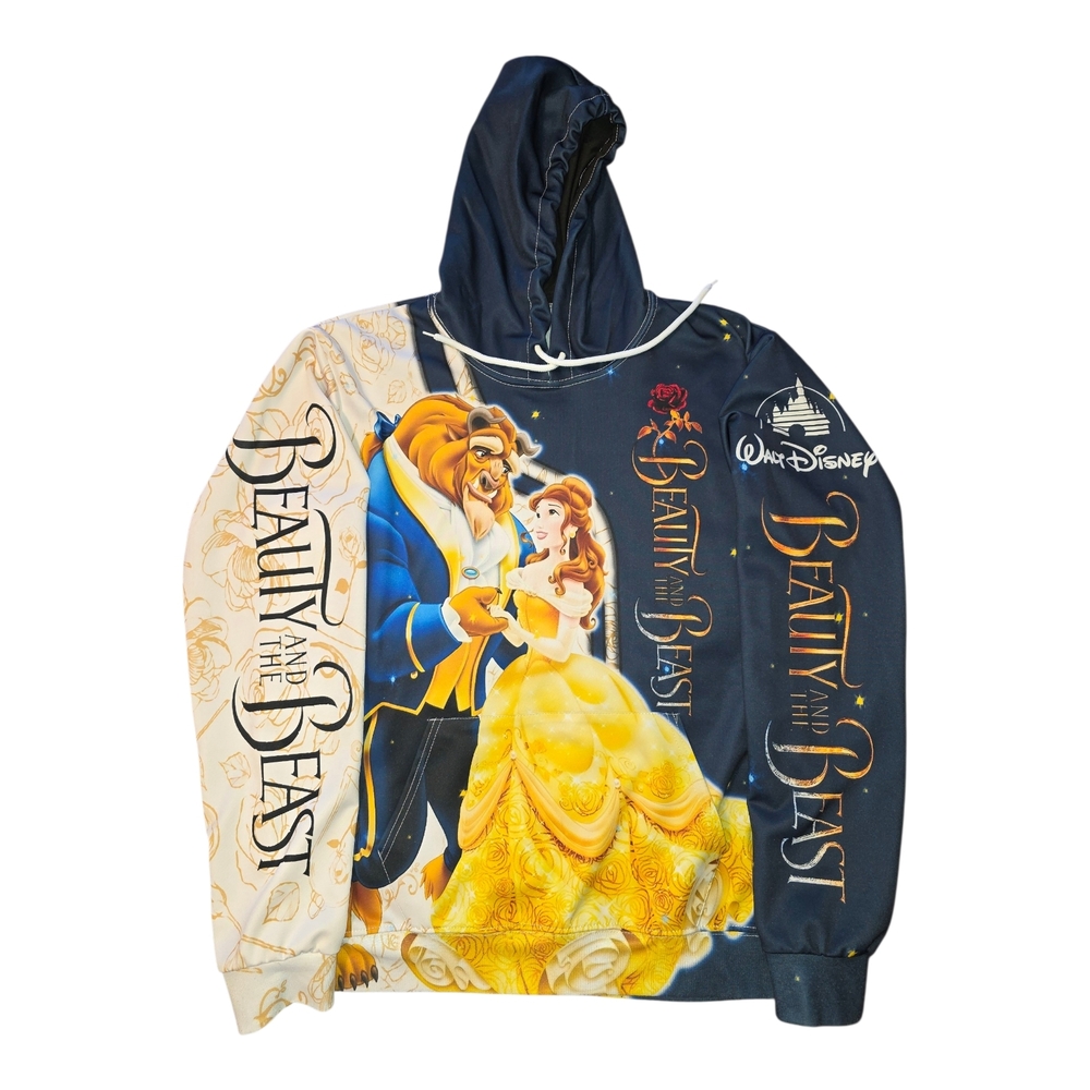 Disney Beauty and the Beast Hoodie and Pants Set - Navy, Yellow, Black - Picture 4 of 11